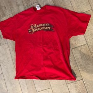 Red Harley-Davidson T-Shirt